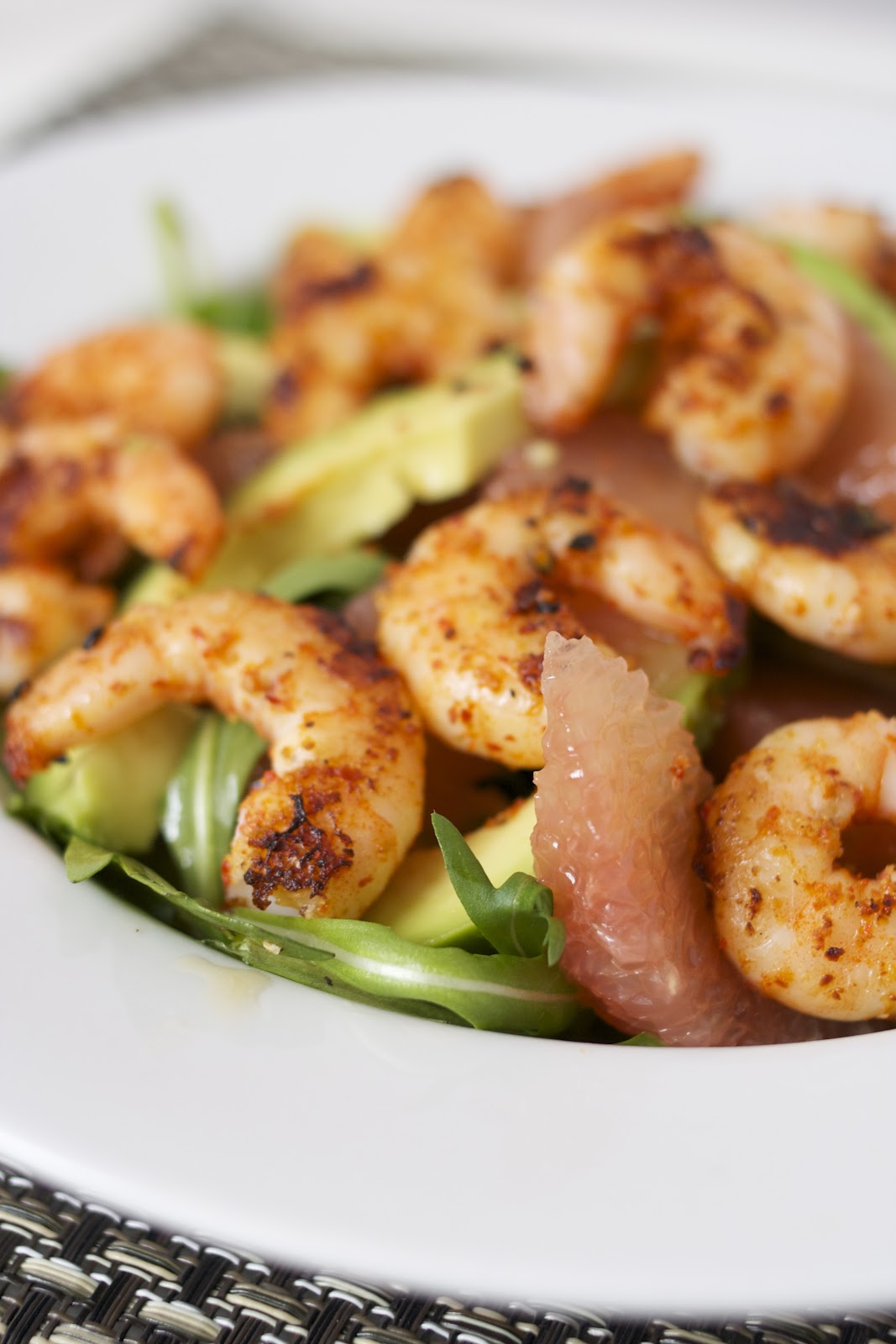 Spicy Prawn, Grapefruit and Avocado Salad Kitchen Hoarder Singapore Recipe Blog