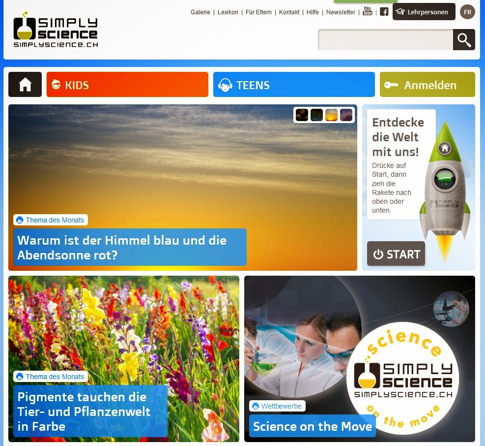 Materialien für den Unterricht: Simplyscience