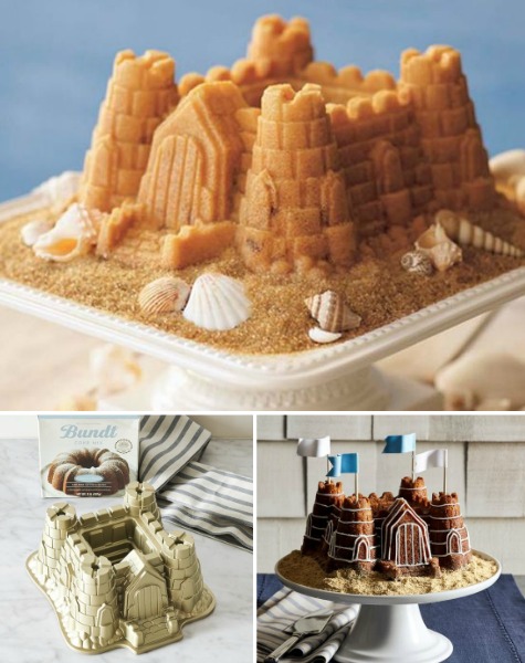 Sand Castle Cake