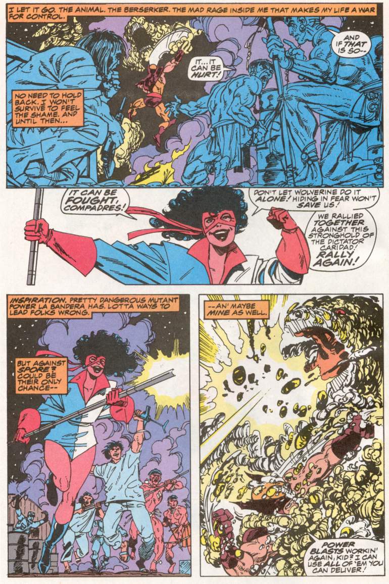 Read online Wolverine (1988) comic -  Issue #23 - 5