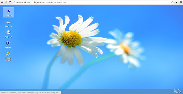 Try Windows 8 Online Without Installing by tricksway.com