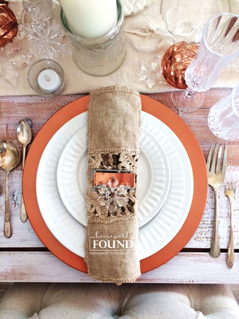 Simple Winter Table homewardFOUND decor