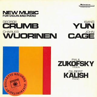 New Music for Violin and Piano, Paul Zukofsky, Gilbert Kalish, Earle Brown