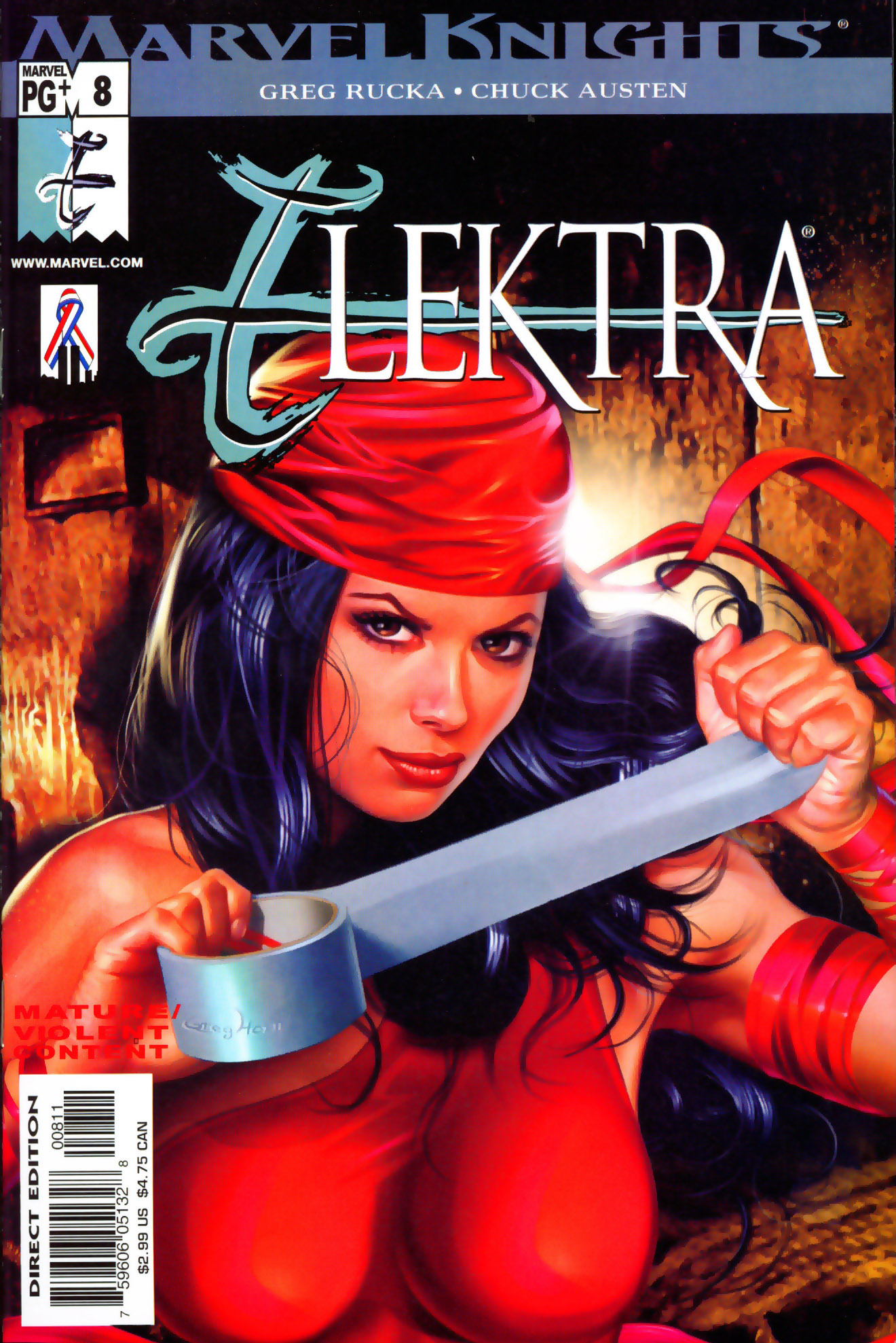 Read online Elektra (2001) comic -  Issue #8 - 1