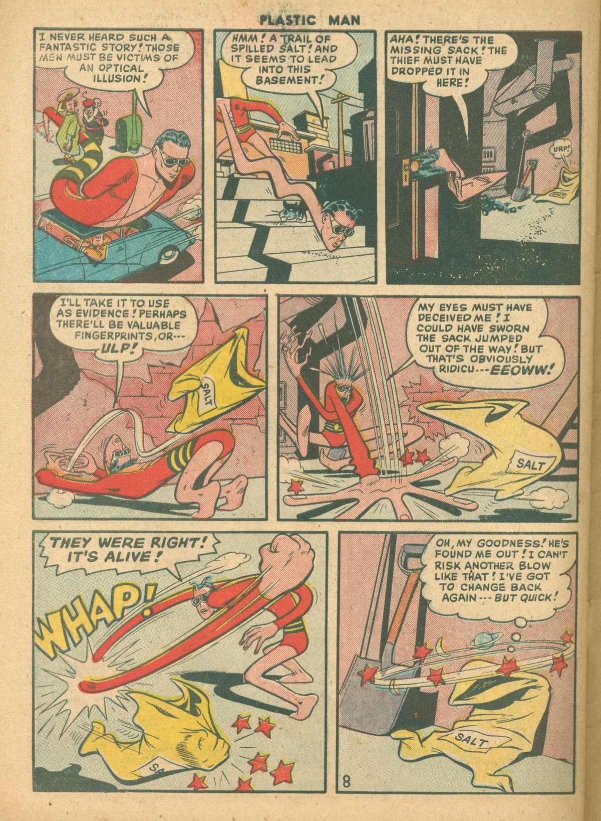 Read online Plastic Man (1943) comic -  Issue #21 - 30