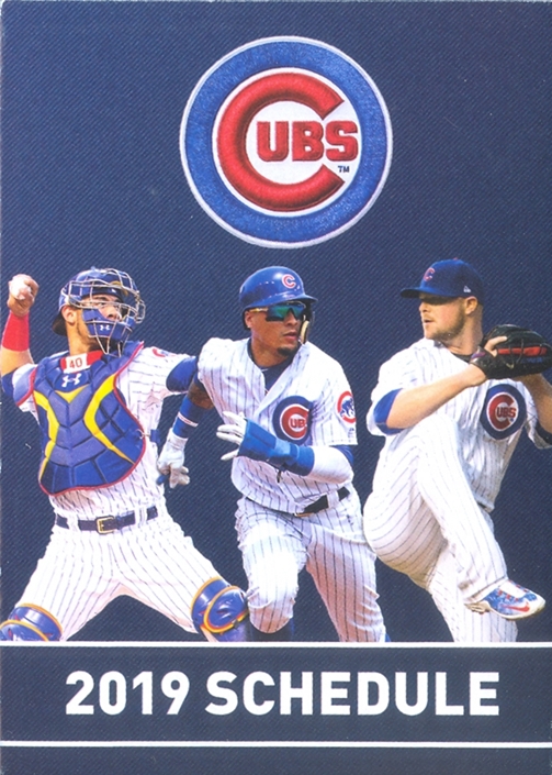 Wrigley Wax: 2019 Cubs Schedule Wrigley Wax: 2019 Cubs Schedule