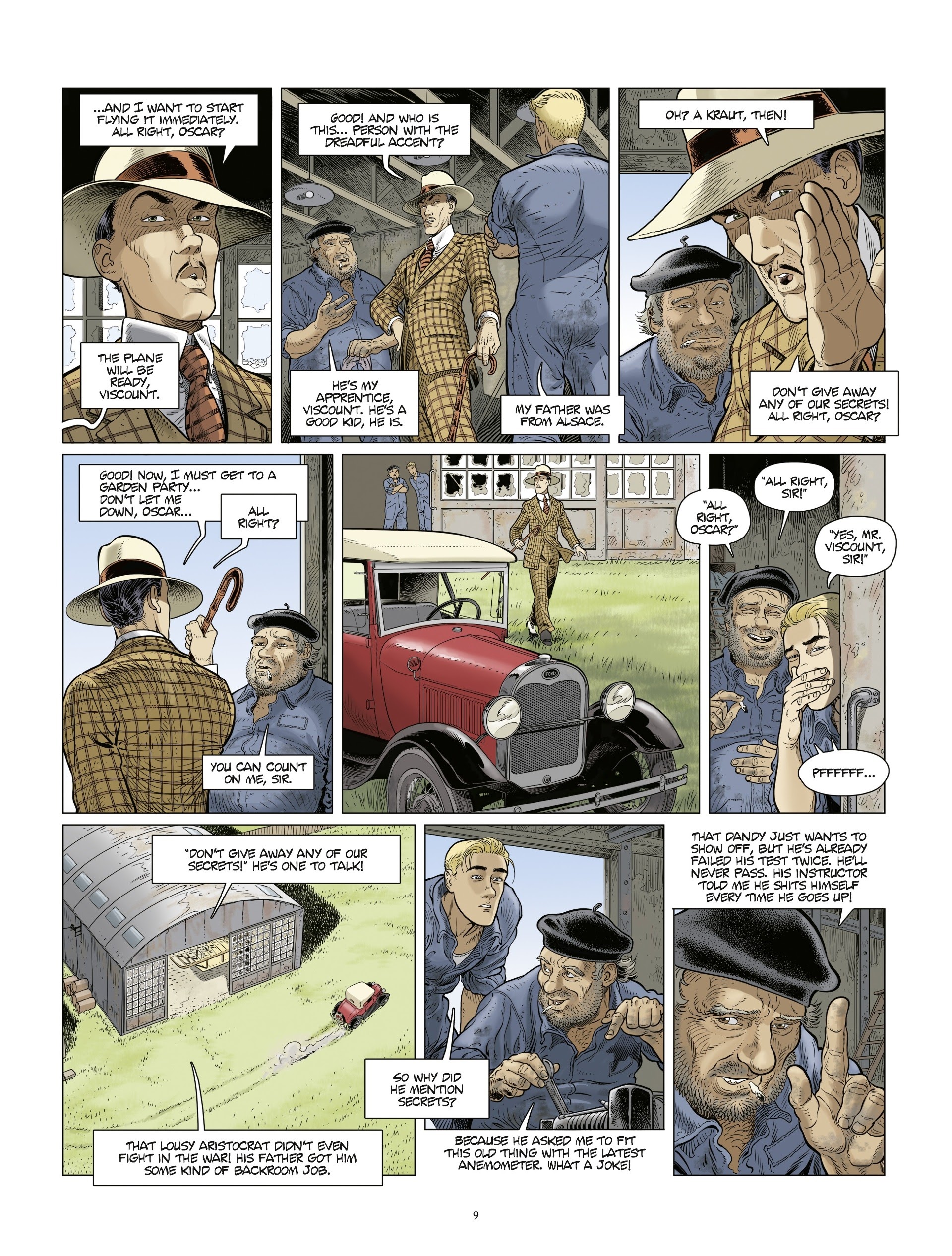Read online The Aviator comic -  Issue #2 - 9