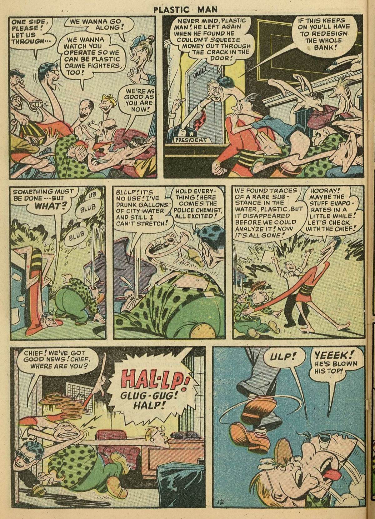 Read online Plastic Man (1943) comic -  Issue #56 - 30