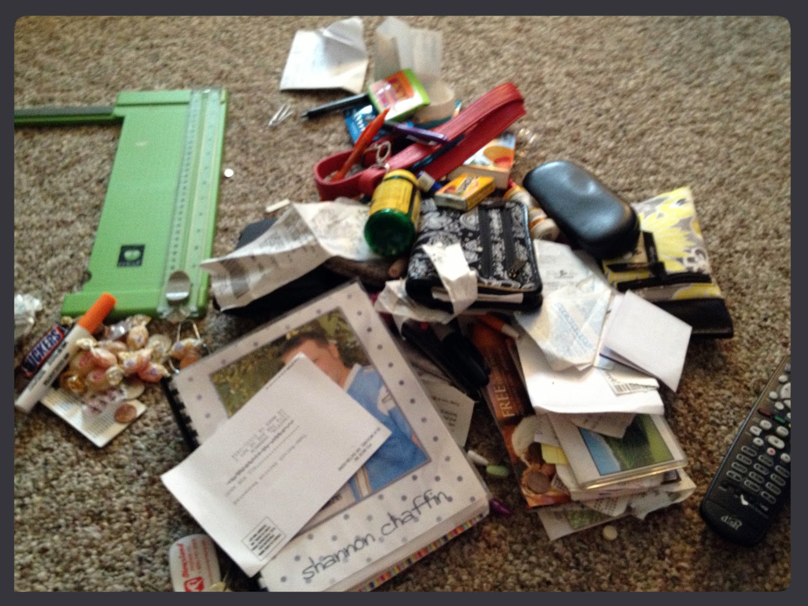 creative life designs fifteen minutes of {clean out your