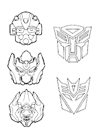 Transformer Coloring Pages