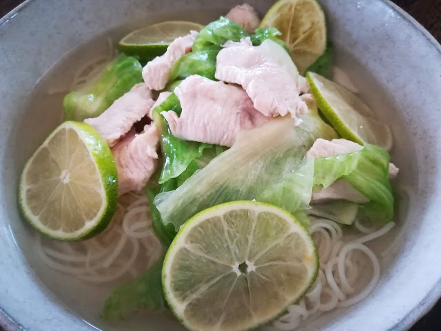 鶏しゃぶライムそうめん