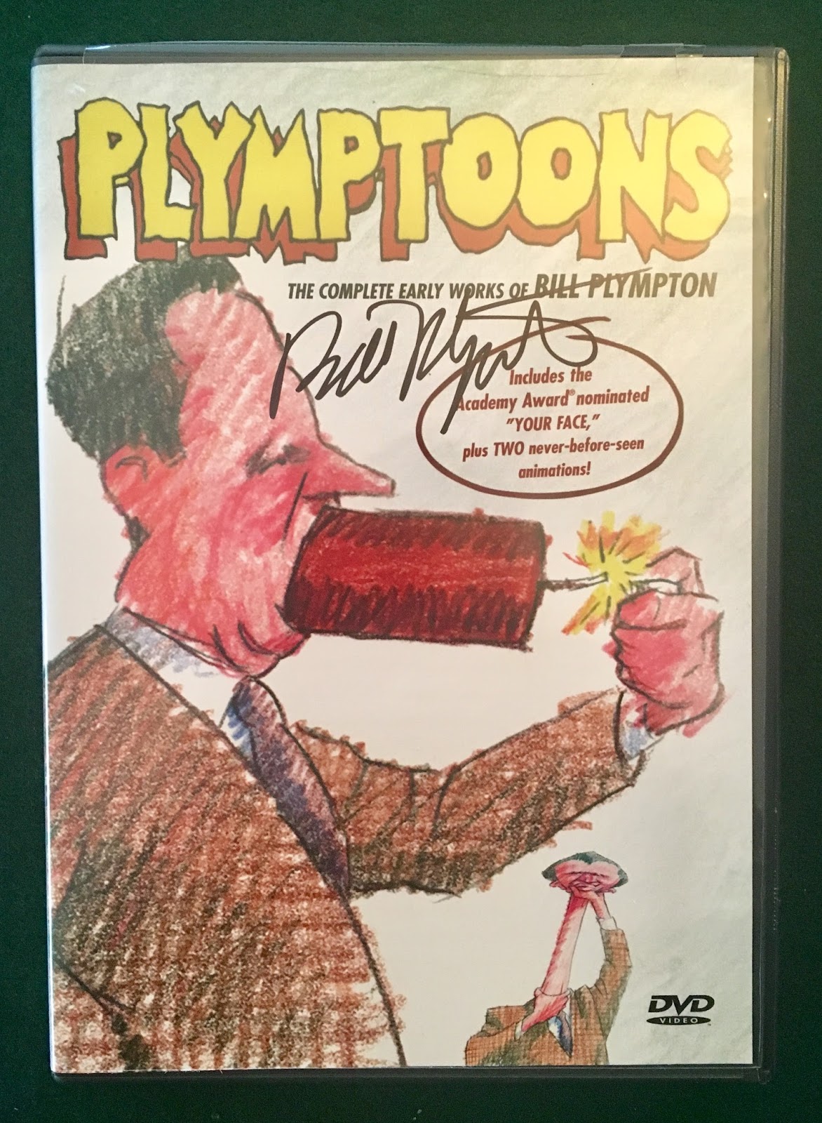 Attempted Bloggery MoCCA Fest 2018 "Your Face" and "Homer's Face" Animation Drawings by Bill