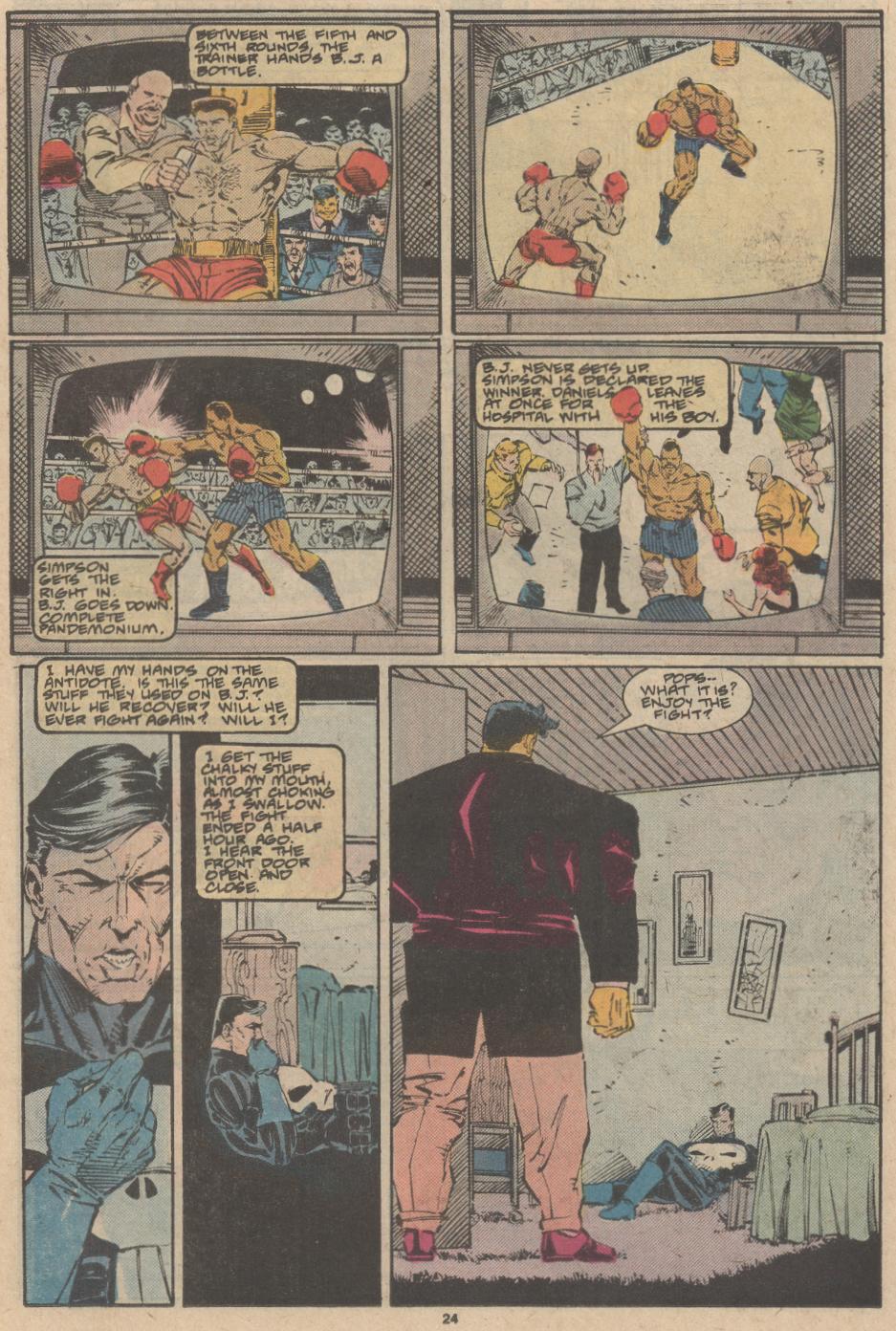 Read online The Punisher (1987) comic -  Issue #21 - The Boxer - 19