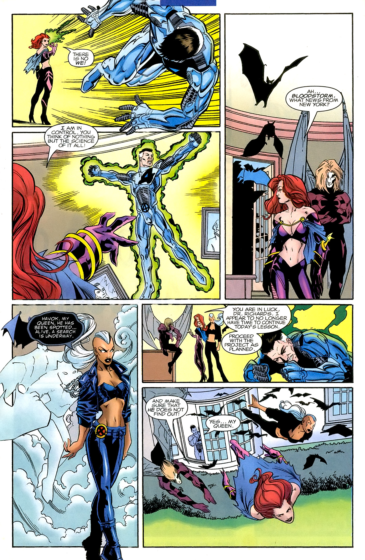 Read online Mutant X comic -  Issue #9 - 11