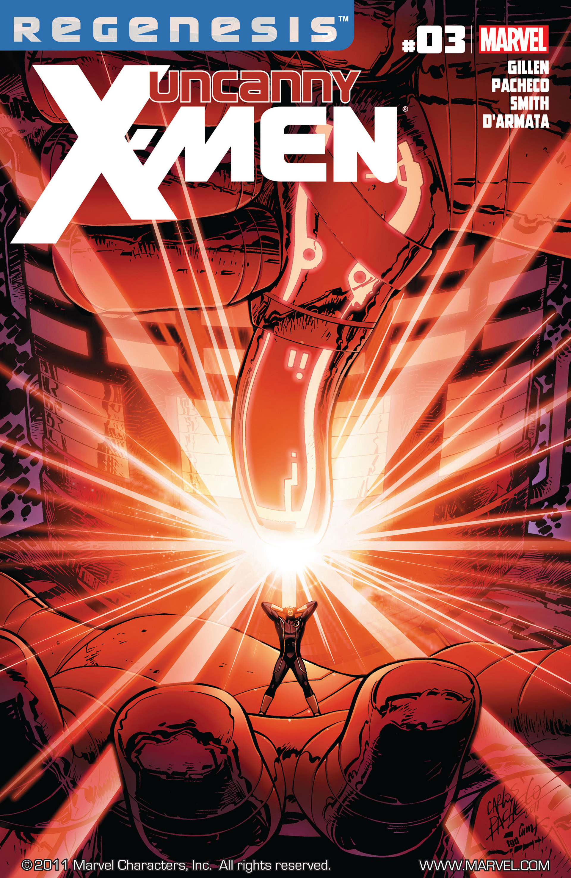 Read online Uncanny X-Men (2012) comic -  Issue #3 - 1