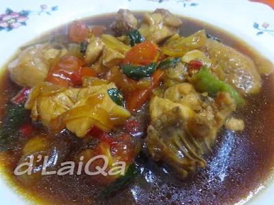 Tumis Ayam Saus Tiram ala Rika