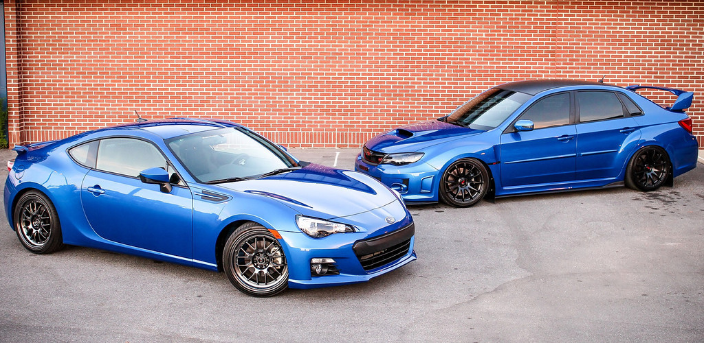 Auto Design: Subaru: Impreza WRX STI vs BRZ STI