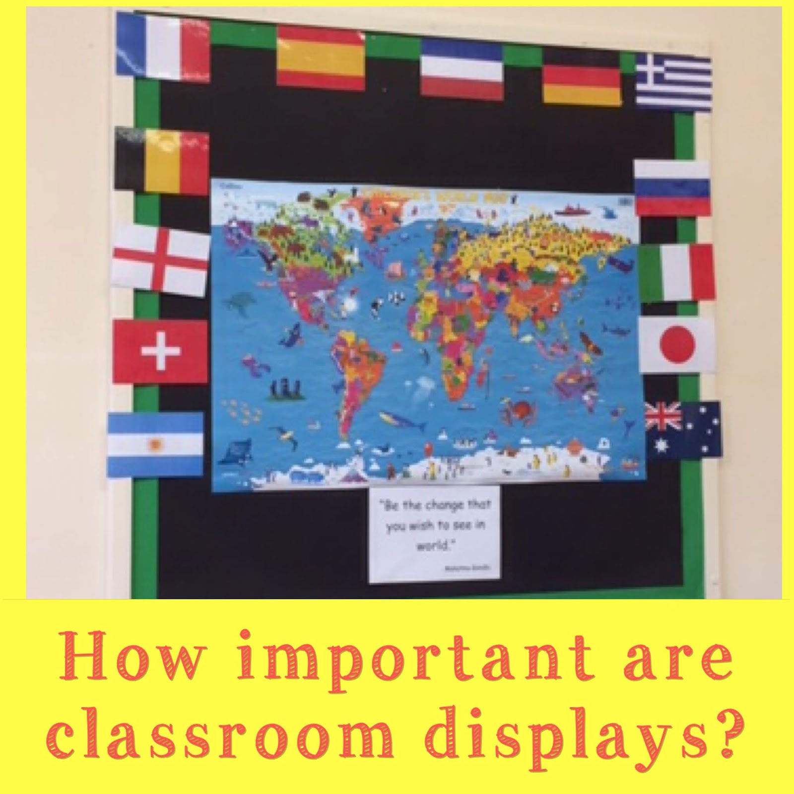 How important are classroom displays?
