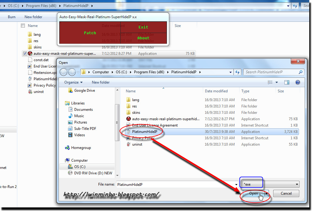 လြင္မင္းဗိုလ္(နည္းပညာ) Platinum Super Hide IP 3.3.0.6 Final