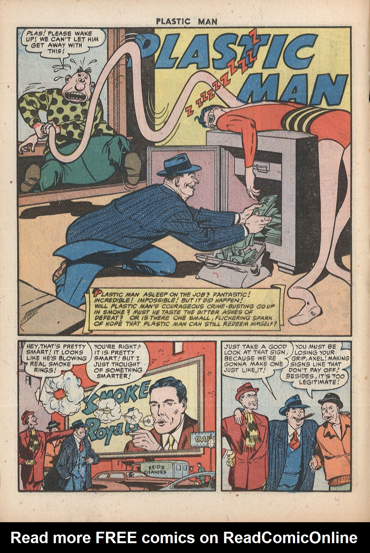 Read online Plastic Man (1943) comic -  Issue #29 - 26