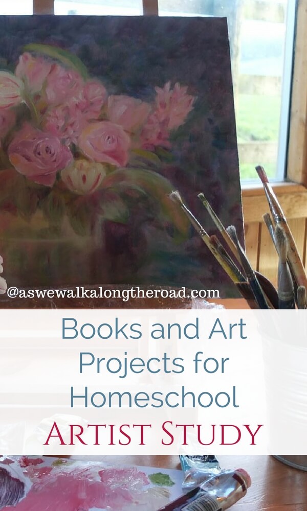 Great Artists Books and Art Projects #homeschool #art Great Artists Books and Art Projects #homeschool #art