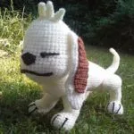 patron gratis perro amigurumi | free amigurumi pattern dog 
