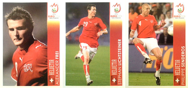 Switzerland Panini 312 Bogdan Lobont Rumänien UEFA Euro 2008 Austria