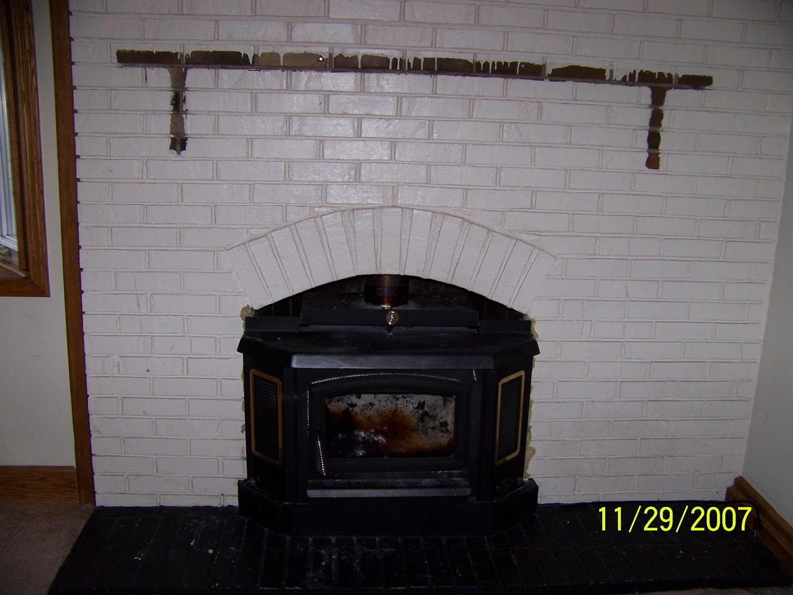Brick Laminate Picture Brick Fireplace Remodel