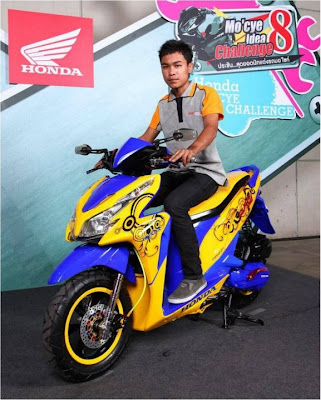 Modif Honda Vario Techno 125-4