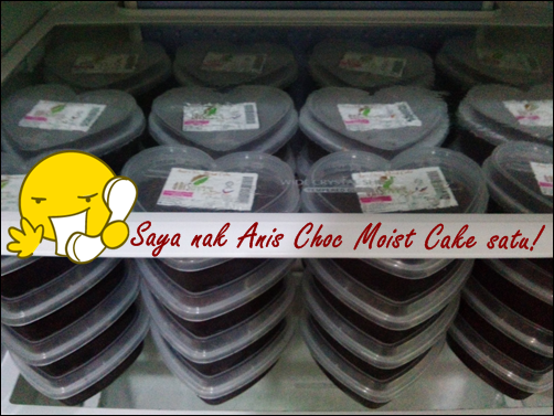 Agen Anis Choc Moist Cake Melaka