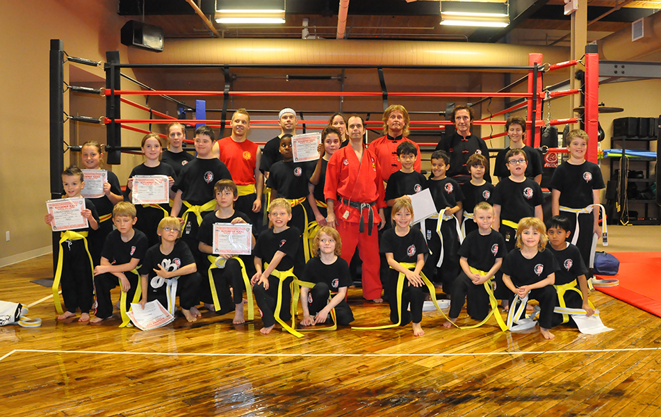 Kitchener Kicks News Kung Fu LowBelt Grading, Dec 01 2012