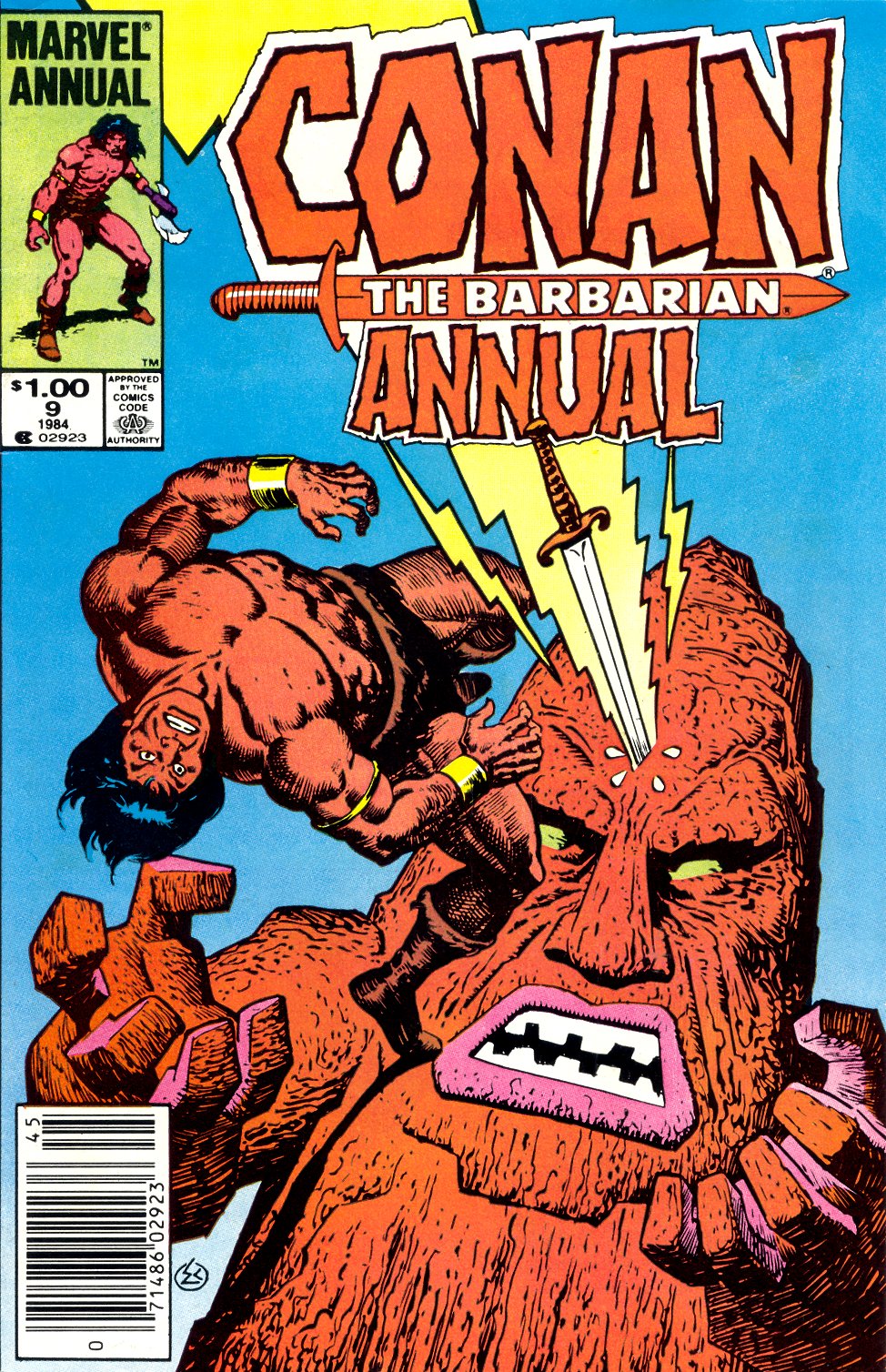 Read online Conan the Barbarian (1970) comic -  Issue # Annual 9 - 1