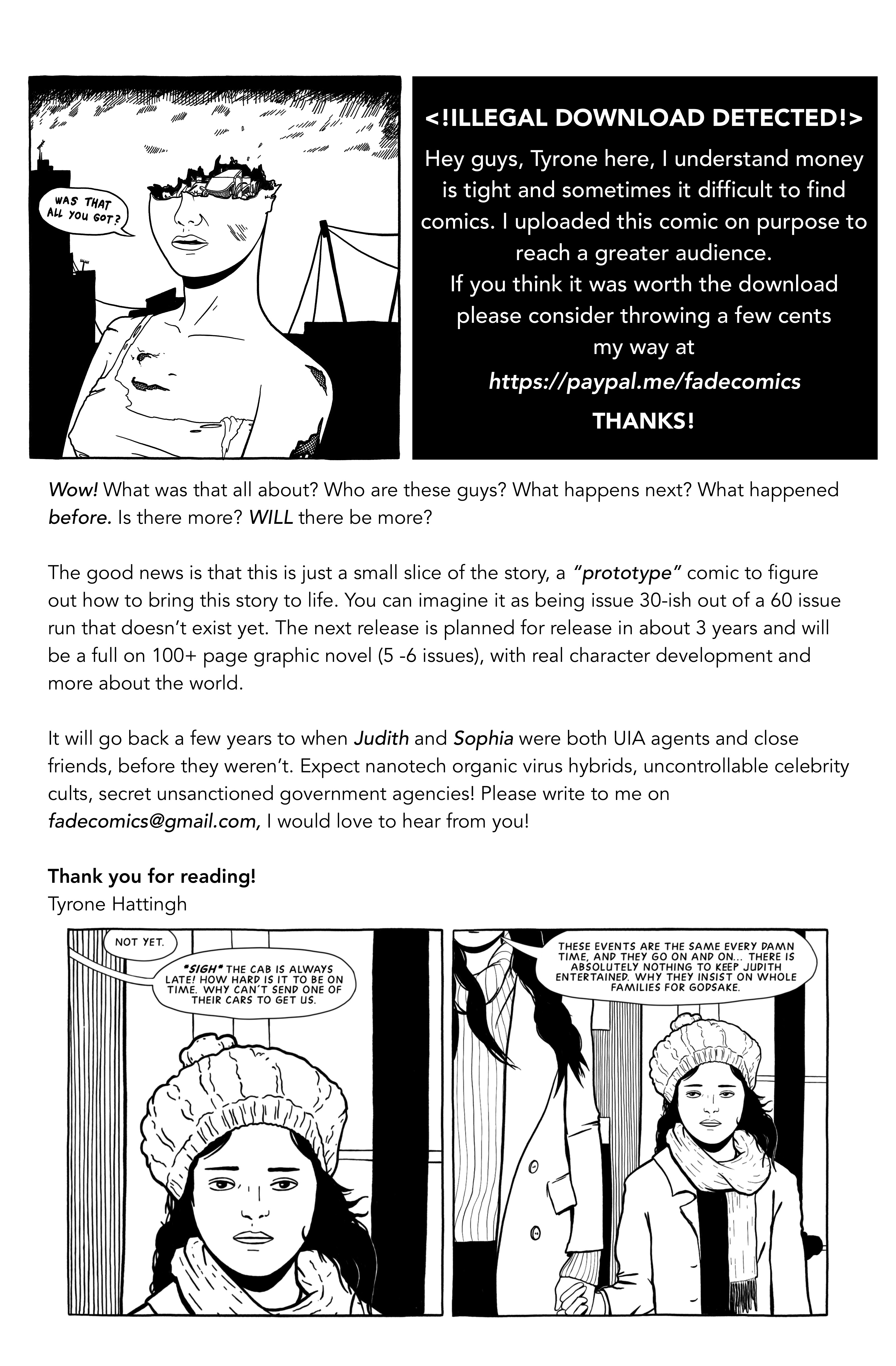 Read online FADE Protoype comic -  Issue # Full - 26