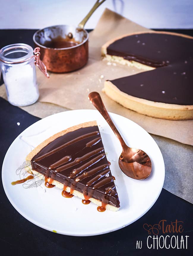 Tarte au chocolat facile : Il était une fois la pâtisserie Tarte au chocolat facile : Il était une fois la pâtisserie