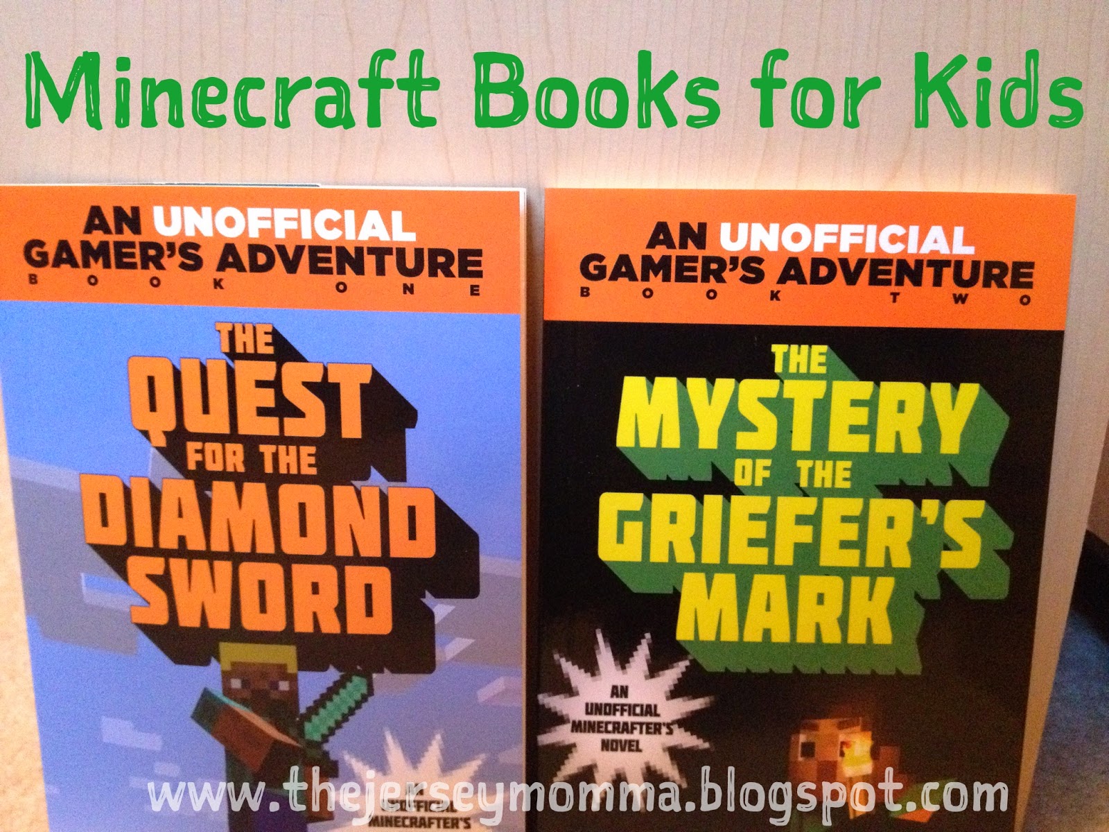 The Jersey Momma Minecraft Books for Kids Inspiring Boys to Read