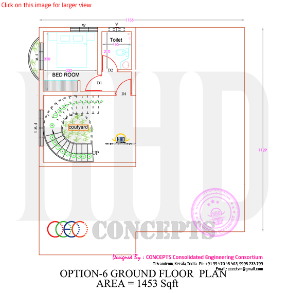 First floor plan