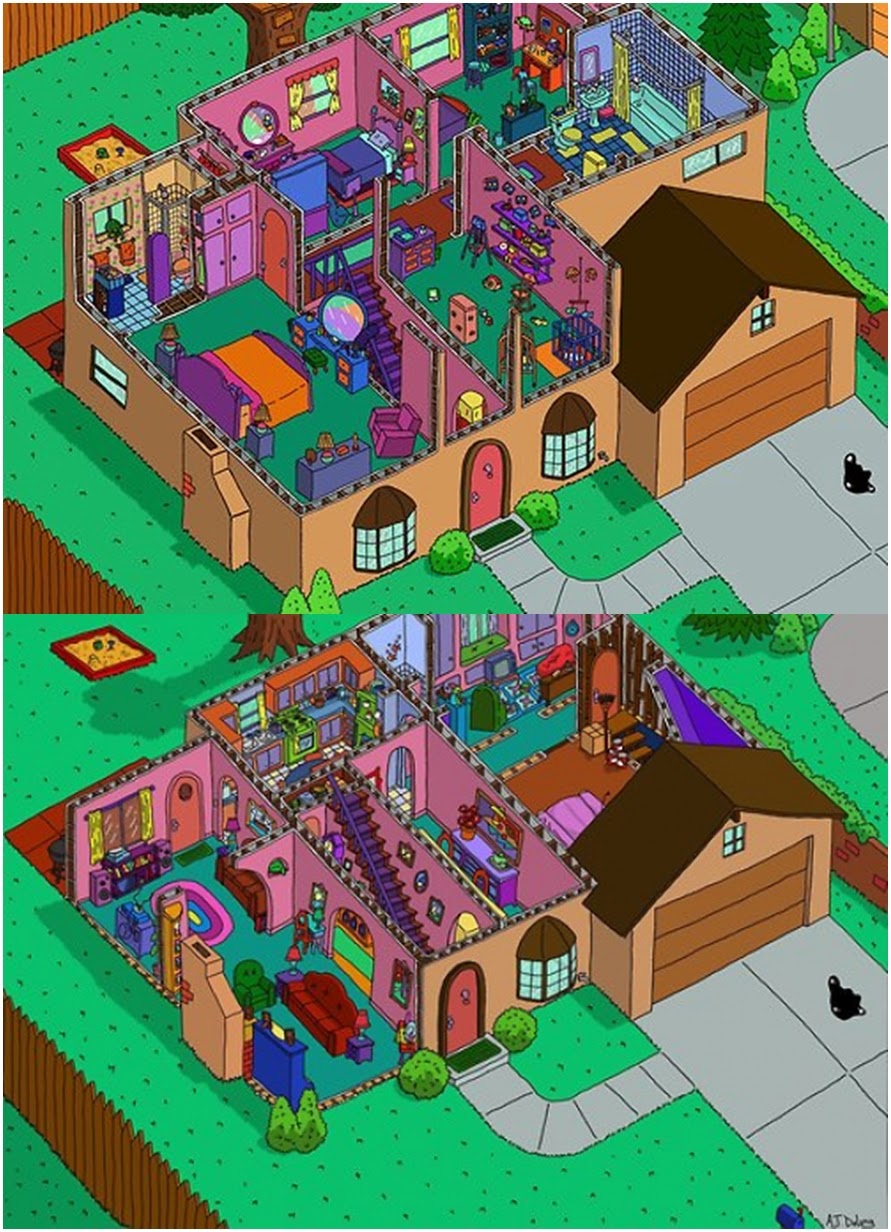 I.D.E.A: LOS PLANOS DE LAS CASAS DE MIS SERIES FAVORITAS