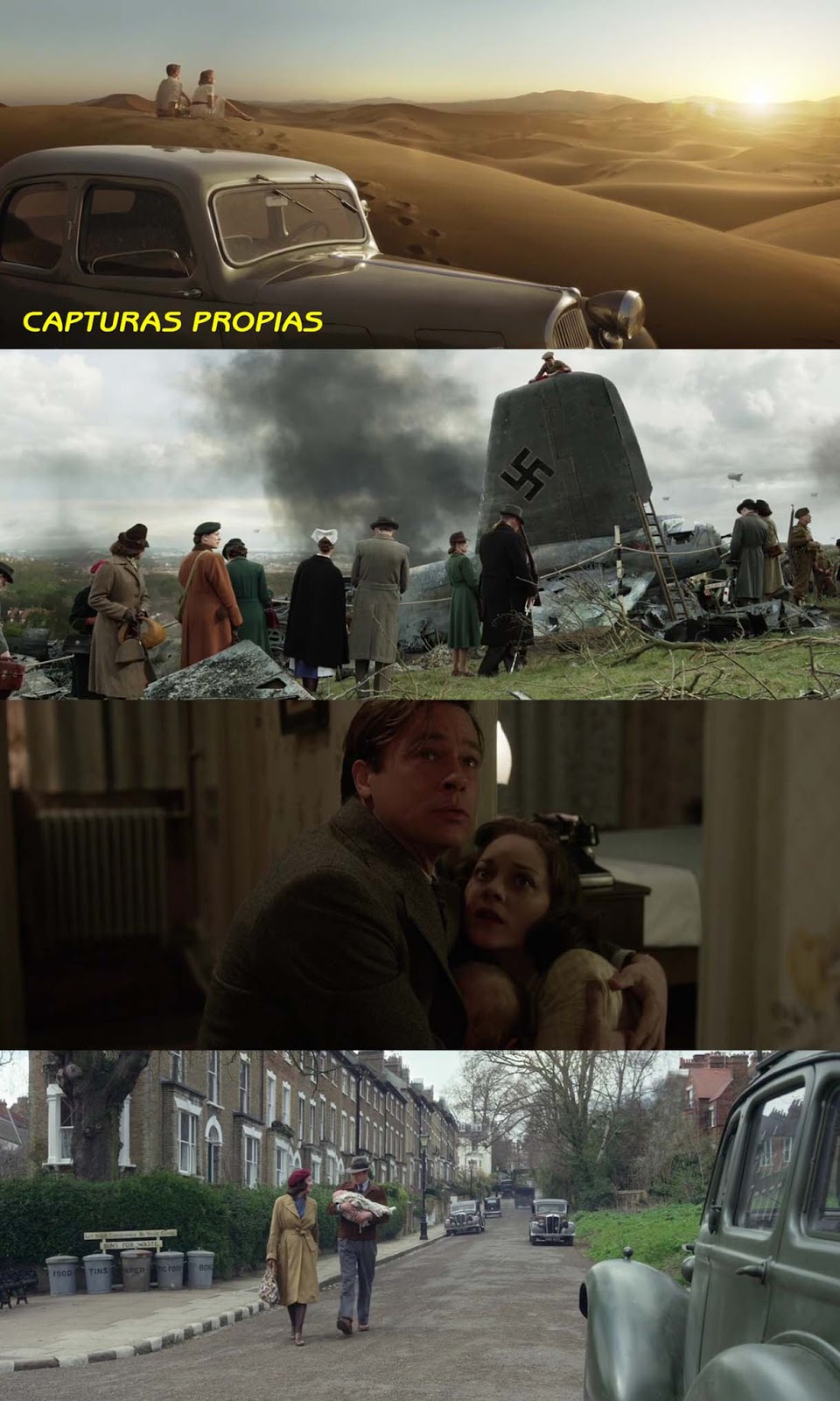 Aliados /Allied / 2016 / Brad Pitt)