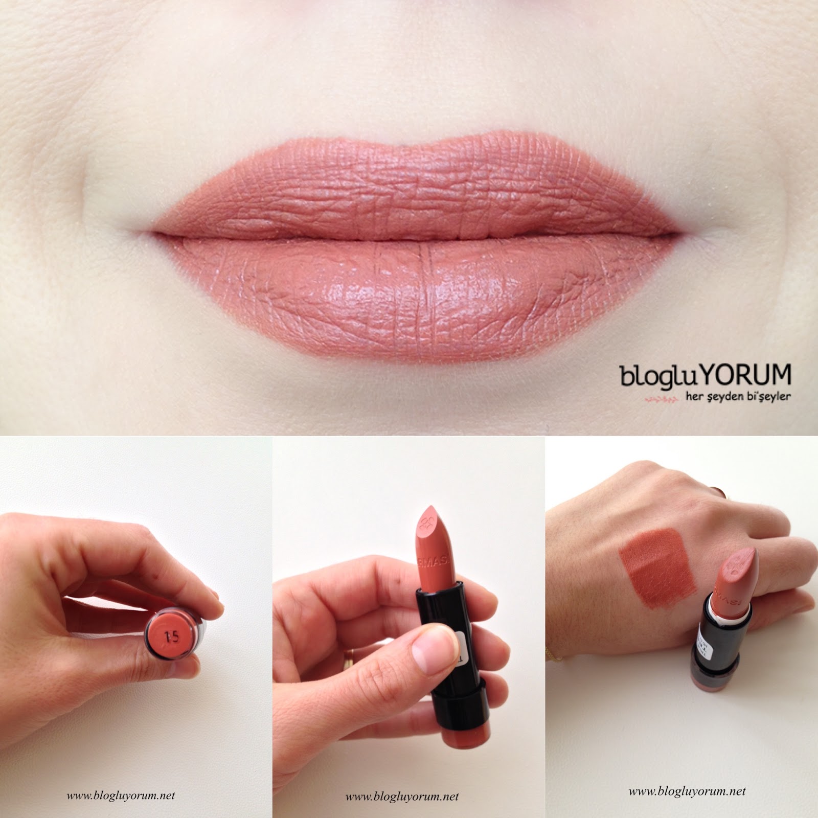 FARMASİ TRUE COLOR 15 WARM BEIGE RUJblogluYORUM Gökçe Bağtır