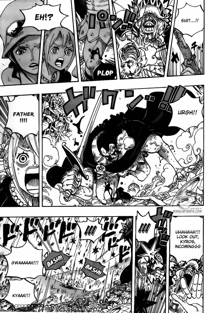One Piece Ch 776: The Coliseum Hero