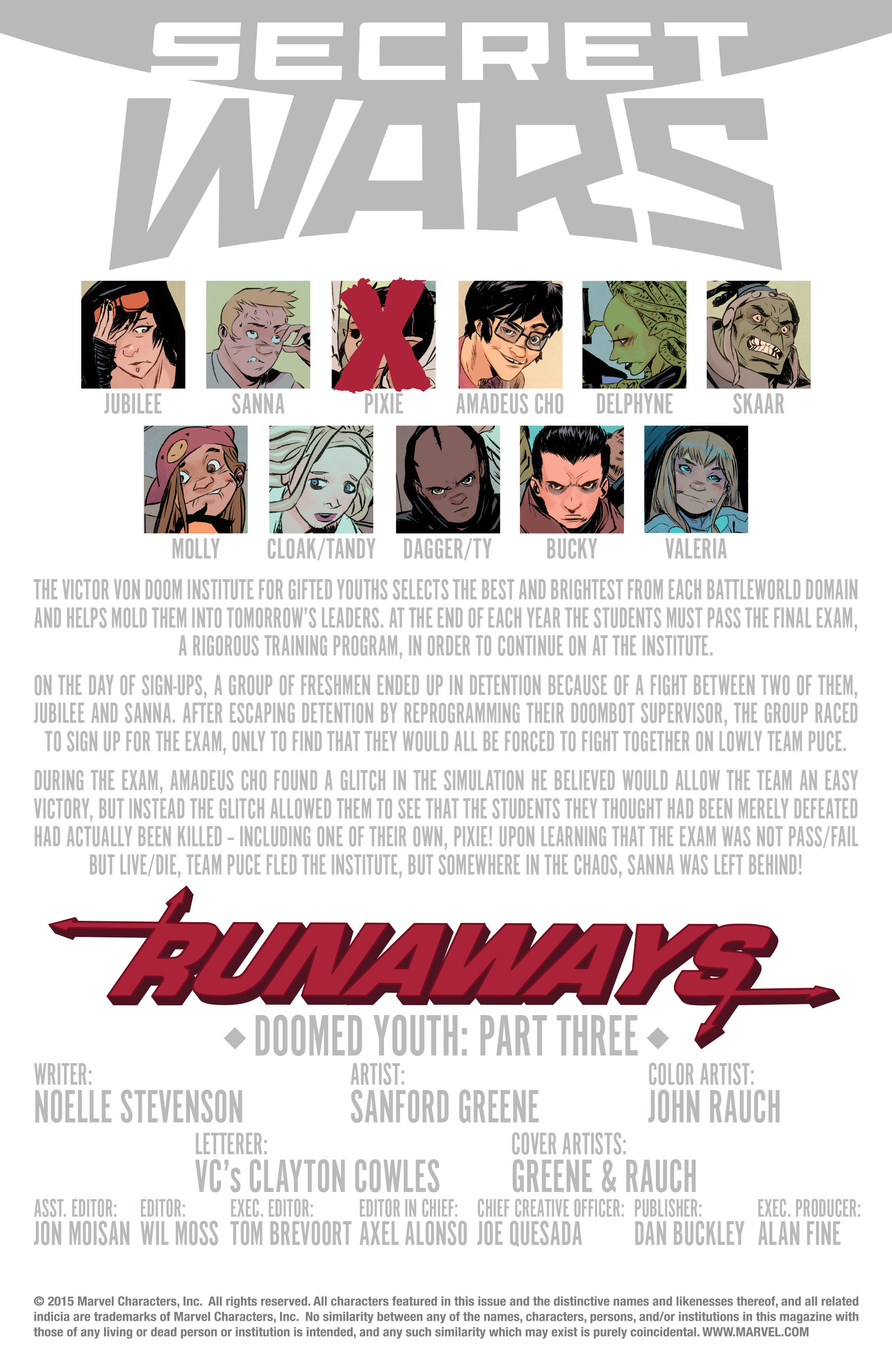 Read online Runaways (2015) comic -  Issue #3 - 2