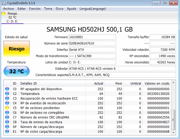 TutoGanga Crystal Disk Info portable 6.1