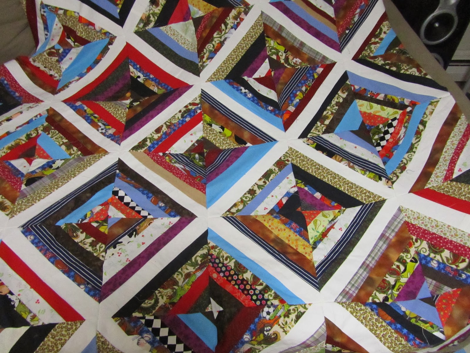 Freestyle Homemaking Sew Special and Reuse Recipe The Ugly Quilt 2013