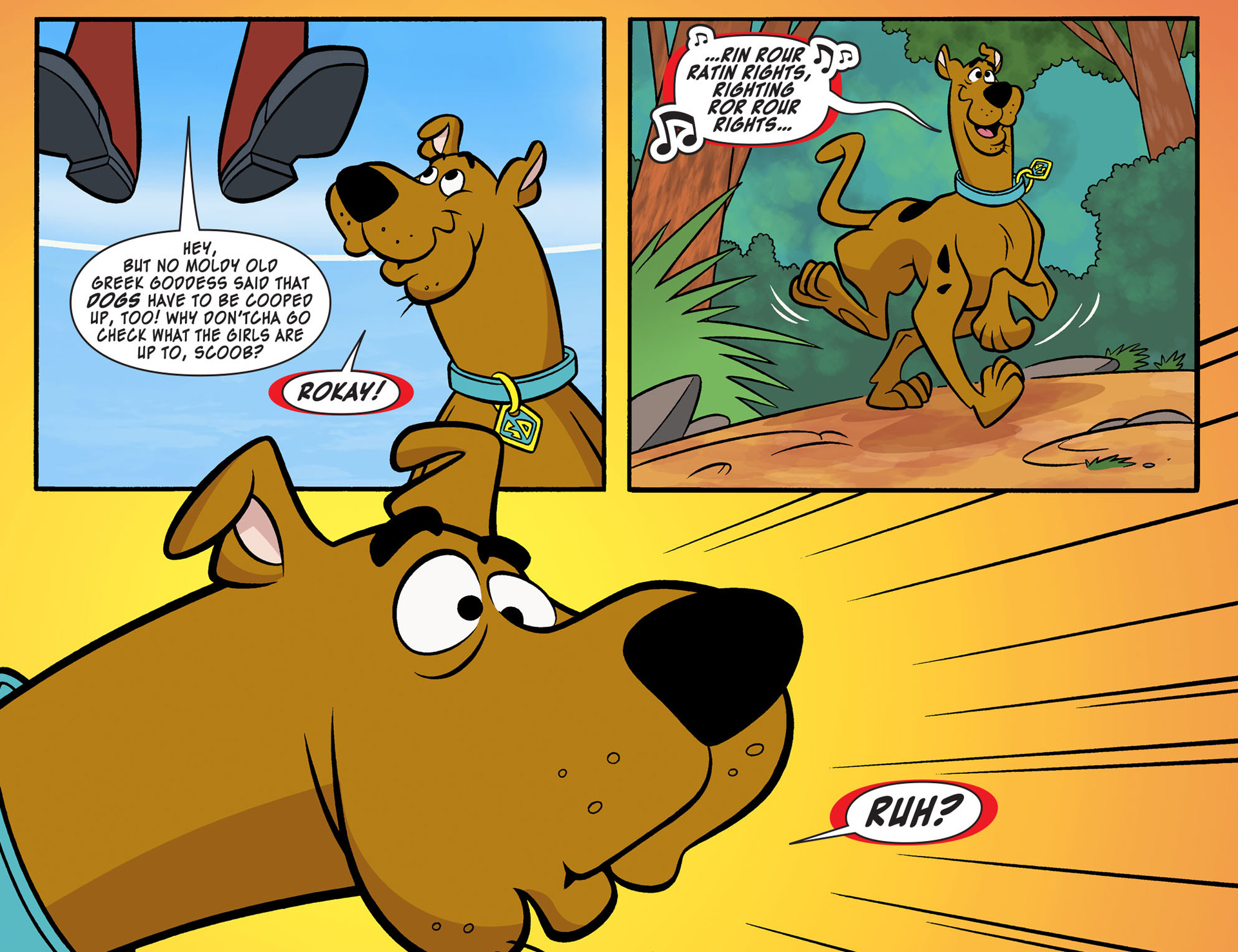 Read online Scooby-Doo! Team-Up comic -  Issue #9 - 10