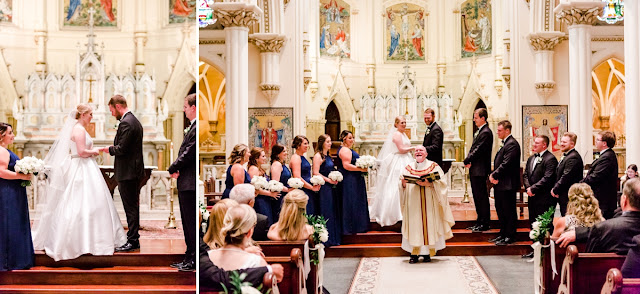 Corpus Christi Catholic Church Wedding Photos Photographed by Maryland Wedding Photographer Heather Ryan Photography