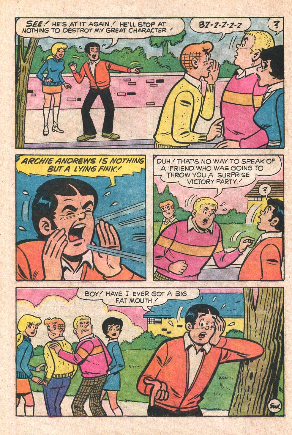 Read online Reggie and Me (1966) comic -  Issue #71 - 8