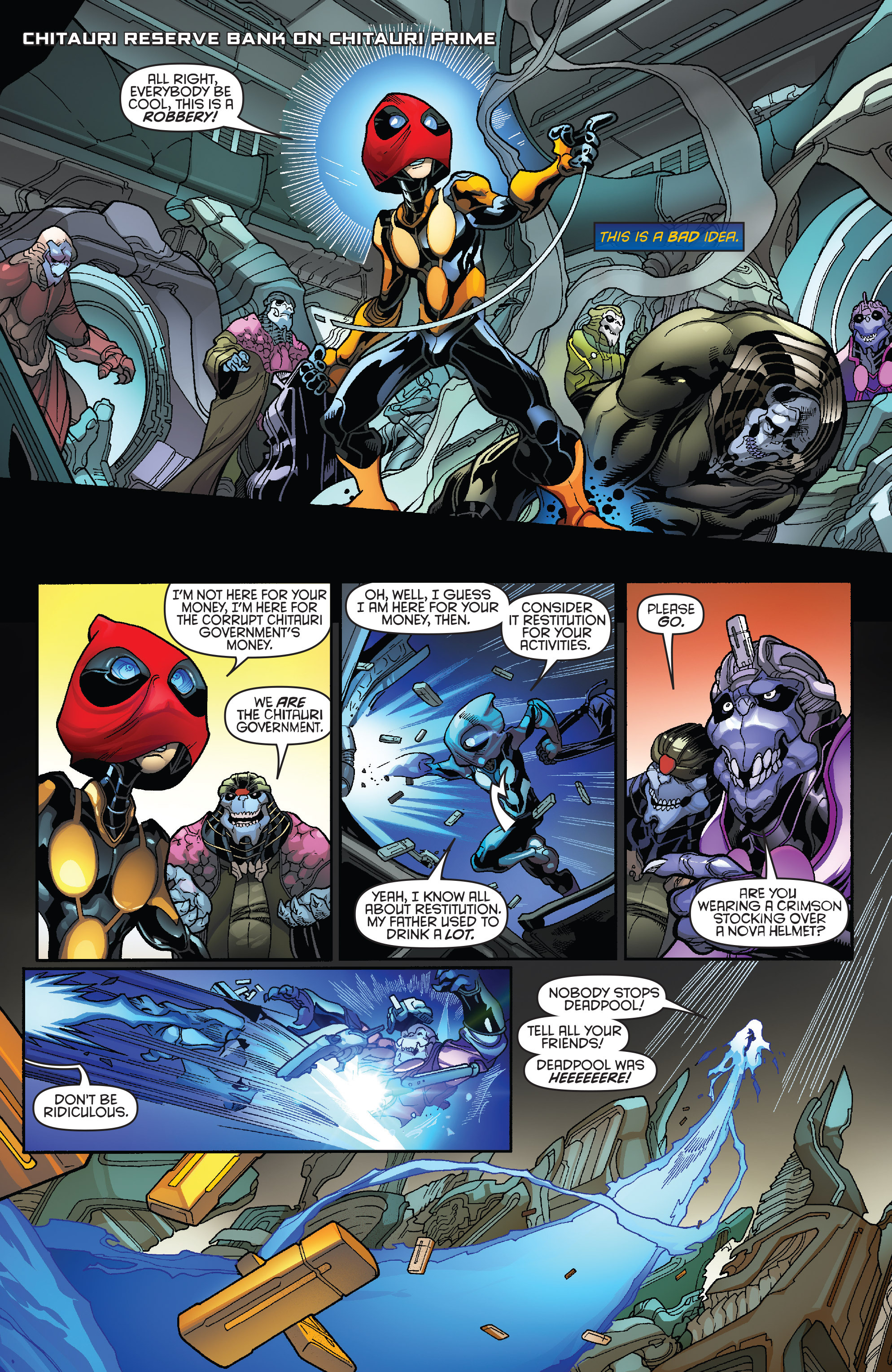 Read online Nova (2013) comic -  Issue #29 - 10