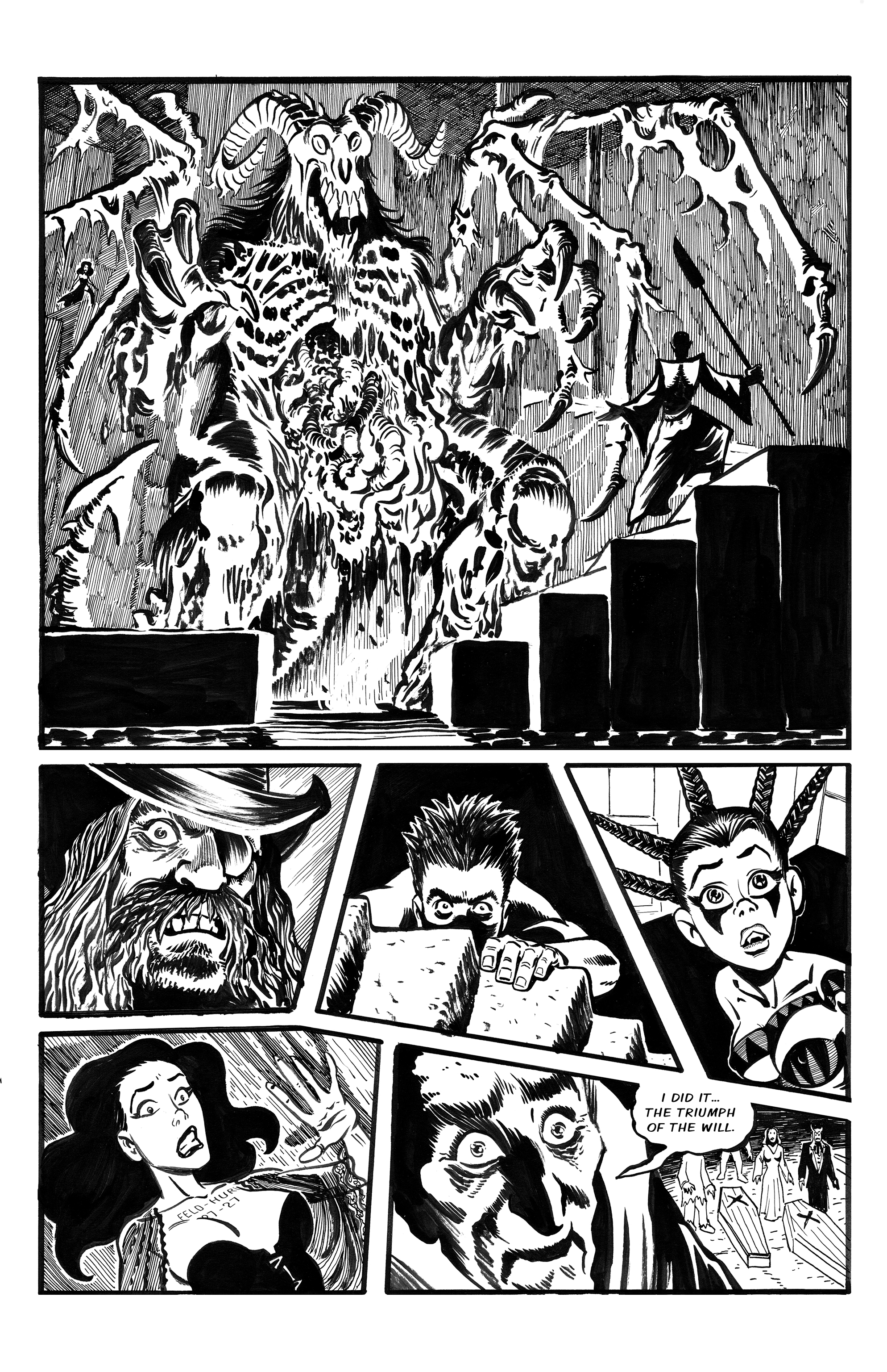 Read online Wulf and Batsy: Magnum Orgus comic -  Issue #8 - 34