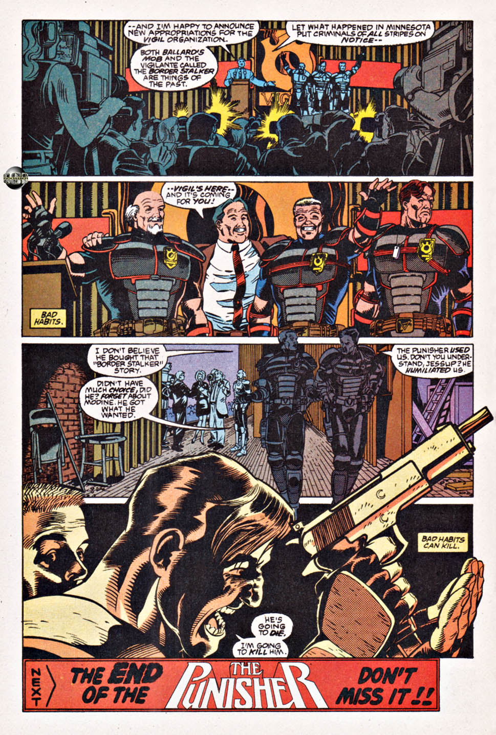 Read online The Punisher (1987) comic -  Issue #85 - Suicide Run - 23