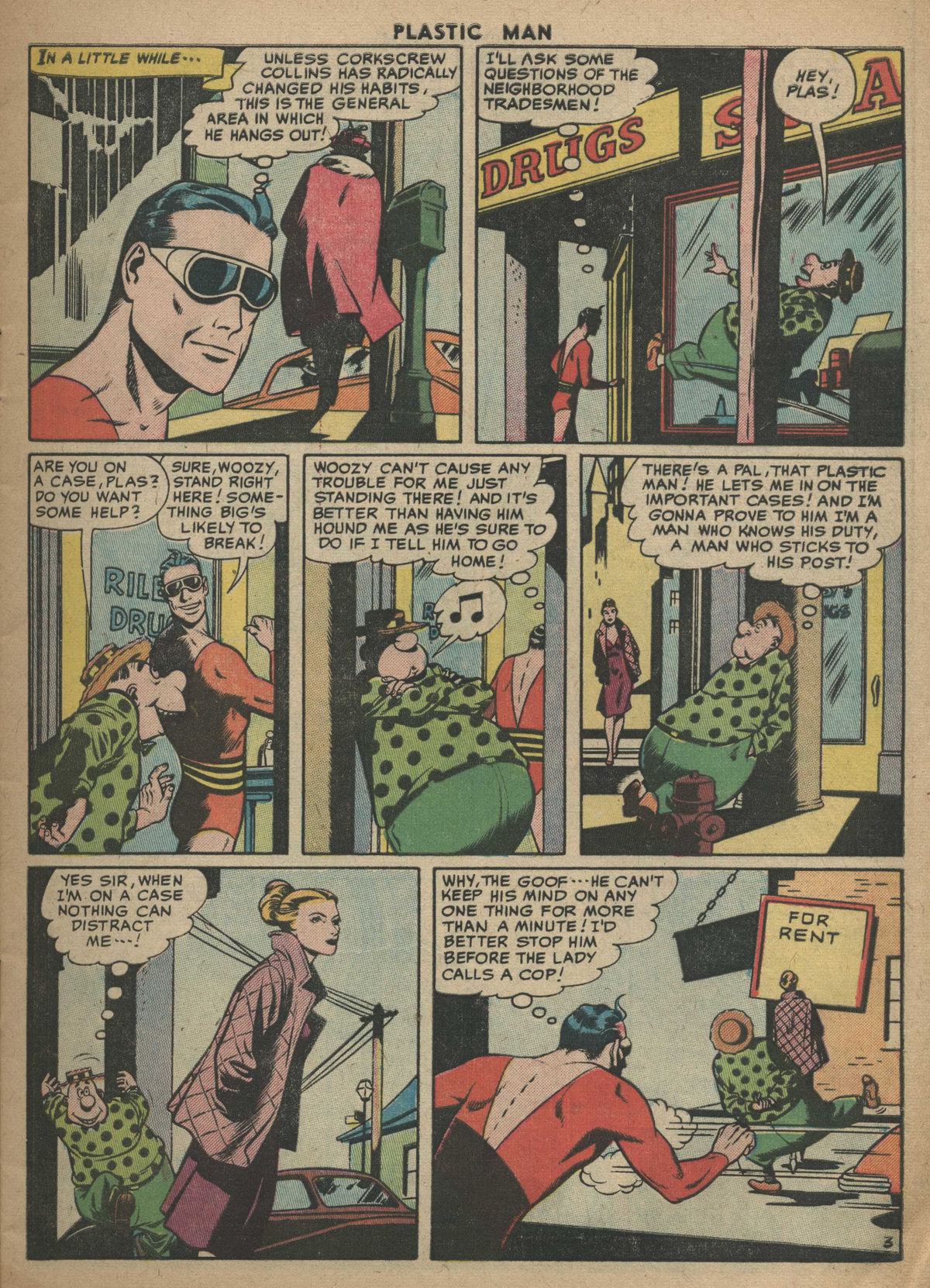 Read online Plastic Man (1943) comic -  Issue #57 - 5